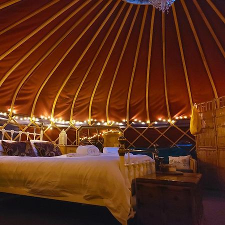 Orchard View Yurt & Hot Tub Somerset Weston-super-Mare Exteriör bild