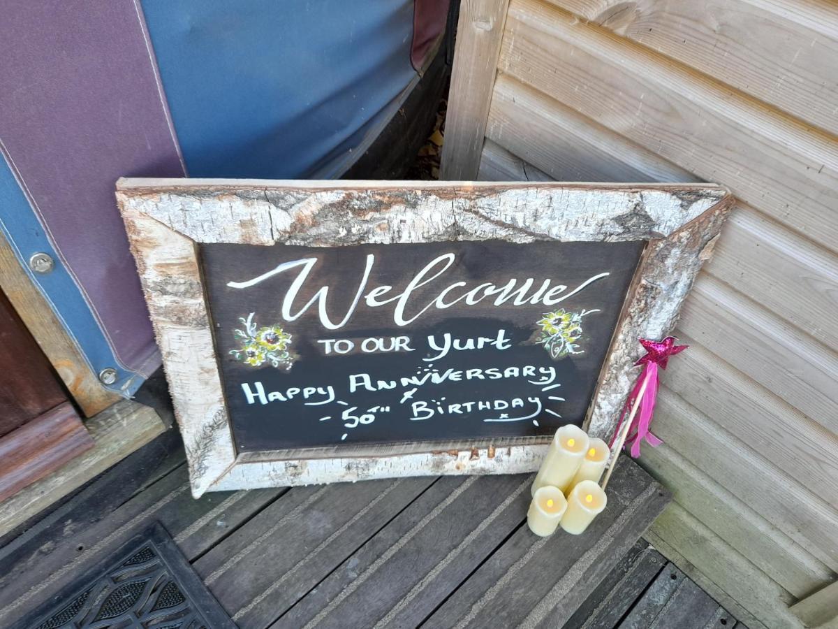 Orchard View Yurt & Hot Tub Somerset Weston-super-Mare Exteriör bild